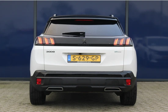 Peugeot 3008 1.6 HYbrid 225PK GT | Black Pack | Adaptieve Cruise | Elek.stoel | Massage | Elek. Achterklep | Navi