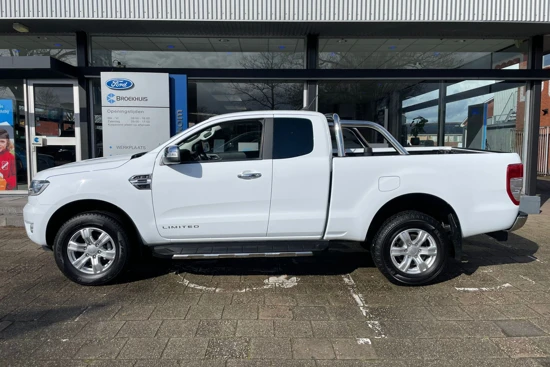 Ford Ranger 2.0 EcoBlue Limited Super Cab | Navi | Trekhaak | Clima | Camera | Stoelverwarming |