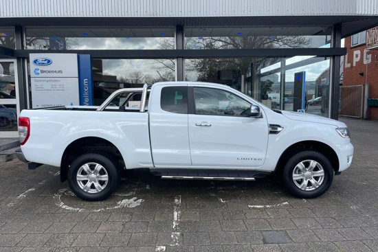 Ford Ranger 2.0 EcoBlue Limited Super Cab | Navi | Trekhaak | Clima | Camera | Stoelverwarming |