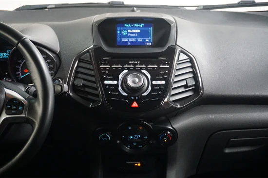 Ford EcoSport 1.0 EcoBoost Titanium | Sony | Clima | Half leer | Navigatie | Parkeersensoren |