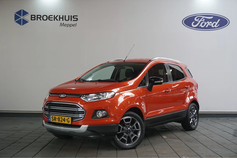 Ford EcoSport 1.0 EcoBoost Titanium | Sony | Clima | Half leer | Navigatie | Parkeersensoren |