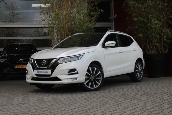 Nissan QASHQAI 1.3 DIG-T Aut. Tekna + 360 camera | Leer | Pano dak | Trekhaak | Adapt. Cruise | 19''