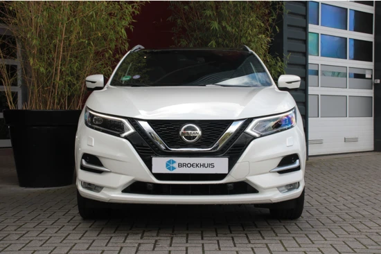 Nissan QASHQAI 1.3 DIG-T Aut. Tekna + 360 camera | Leer | Pano dak | Trekhaak | Adapt. Cruise | 19''