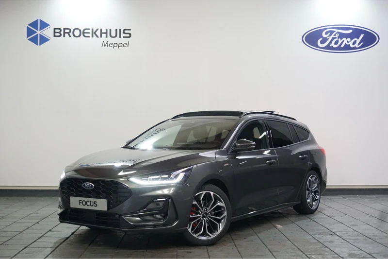 Ford Focus Wagon 1.0 EcoBoost Hybrid ST Line X | Panoramadak | Adaptive Cruise | AGR | Winter Pakket | Snel Leverbaar | VOORRAADDEAL!