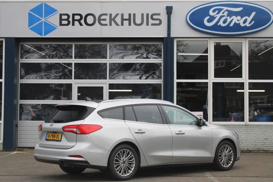 Ford Focus Wagon 1.0EB TITANIUM | VOL! | PANO DAK | LED | ELKTR KLEP | 17''LMV | WINTERPACK | DEALER ONDERHOUDEN! | ELEKTR KLEP