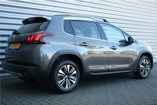 Peugeot 2008 1.2 PURETECH 130PK ALLURE AUTOMAAT / NAVI / LEDER / CLIMA / LED / PDC / 16" LMV / CAMERA / PANO. DAK / BLUETOOTH / CRUISECONTROL