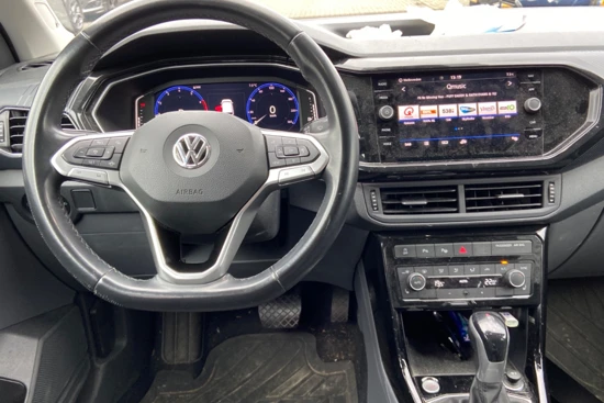 Volkswagen T-Cross 1.0 TSI STYLE AUTOMAAT | 1E EIGENAAR! | NL-AUTO! | DEALER OH! | LEDER/STOF | NAVI | CAMERA | CLIMA | STOELVERWARMING | ADAPT. CR