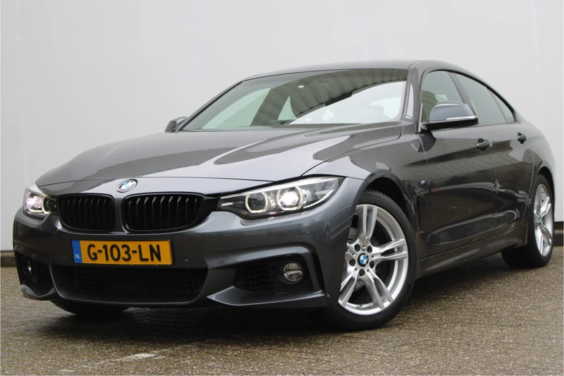 BMW 4 Serie Gran Coupé 418i Automaat | M Pakket Sport | Alarm Klasse 3 | 18'' LMV | PDC v+a | Led Koplampen