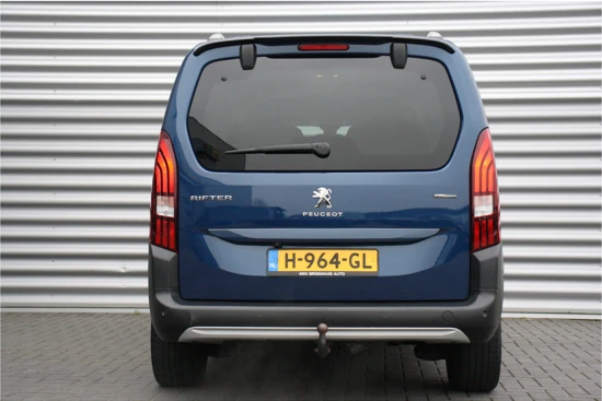 Peugeot Rifter LONG 1.2 PURETECH 130PK 7-ZITS GT-LINE AUTOMAAT / NAVI / CLIMA / LED / PDC / 17" LMV / UNIEK / CAMERA / TREKHAAK / KEYLESS / BLU