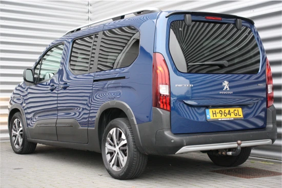 Peugeot Rifter LONG 1.2 PURETECH 130PK 7-ZITS GT-LINE AUTOMAAT / NAVI / CLIMA / LED / PDC / 17" LMV / UNIEK / CAMERA / TREKHAAK / KEYLESS / BLU