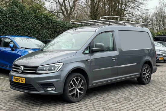 Volkswagen Caddy 2.0 TDI L2H1 BMT Maxi Automaat Exclusive Edition | 1e Eigenaar! | Leder | Adaptive Cruise | NL-Auto! | 17" LMV | Imperiaal | Tre