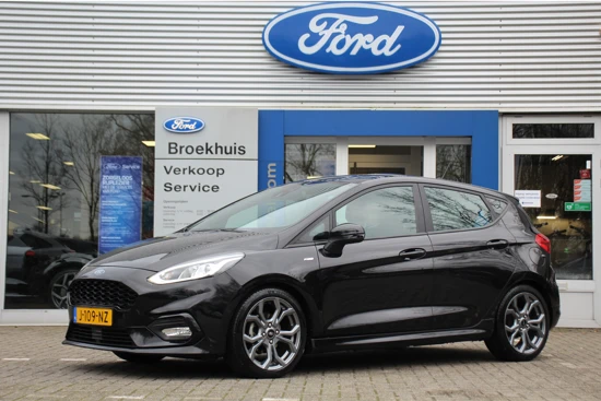 Ford Fiesta 1.0EB ST-LINE | 1E EIGENAAR! | NL-AUTO! | DEALER OH! | APPLE CARPLAY & ANDROID AUTO | CLIMA | CRUISE | PARK SENS | 17' LM. VELGE