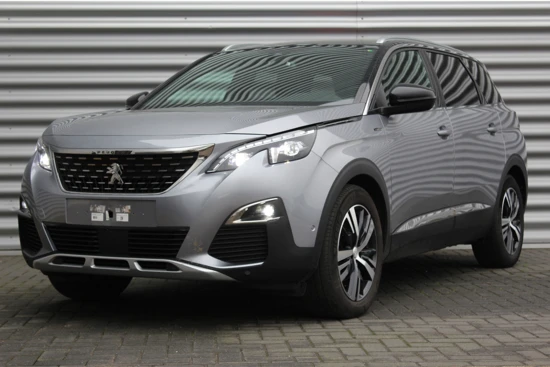 Peugeot 5008 1.2 PURETECH 130PK 7-ZITS GT-LINE AUTOMAAT / NAVI / LEDER / CLIMA / PDC / 18" LMV / AGR / KEYLESS / TREKHAAK / FULL-LED / WINTER