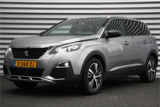 Peugeot 5008 1.2 PURETECH 130PK 7-ZITS GT-LINE AUTOMAAT / NAVI / LEDER / CLIMA / PDC / 18" LMV / AGR / KEYLESS / TREKHAAK / FULL-LED / WINTER