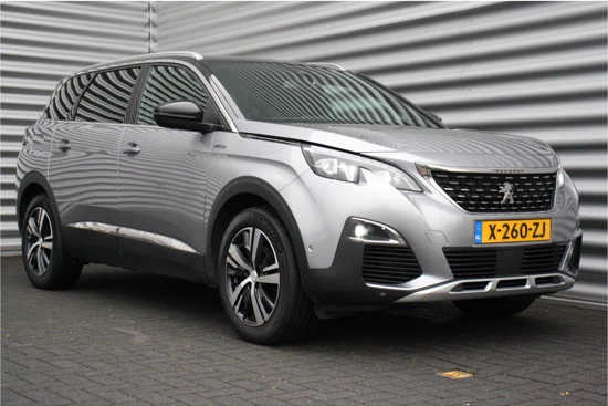 Peugeot 5008 1.2 PURETECH 130PK 7-ZITS GT-LINE AUTOMAAT / NAVI / LEDER / CLIMA / PDC / 18" LMV / AGR / KEYLESS / TREKHAAK / FULL-LED / WINTER