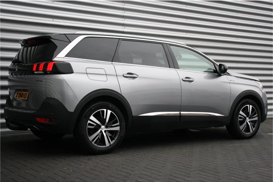 Peugeot 5008 1.2 PURETECH 130PK 7-ZITS GT-LINE AUTOMAAT / NAVI / LEDER / CLIMA / PDC / 18" LMV / AGR / KEYLESS / TREKHAAK / FULL-LED / WINTER