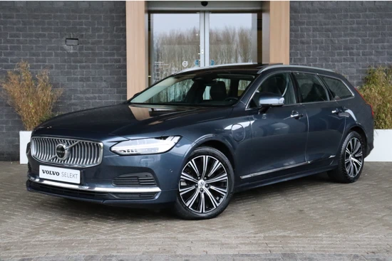 Volvo V90 T6 AWD Recharge Inscription Long Range | Vol! | 360° Camera | Trekhaak | Google | Harman Kardon | Schuifdak | Head-Up Display |