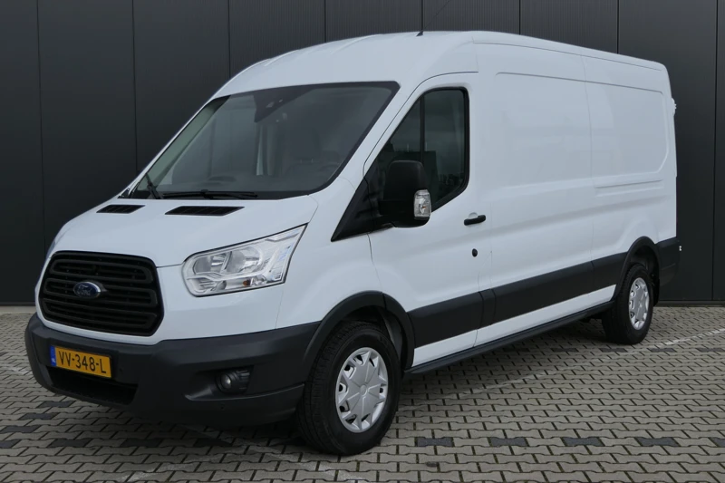 Ford Transit 350 2.2 TDCI L3H2 125PK | Leer | Airco | Betimmering | Trekhaak | Bluetooth |