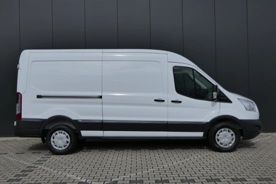 Ford Transit 350 2.2 TDCI L3H2 125PK | Leer | Airco | Betimmering | Trekhaak | Bluetooth |