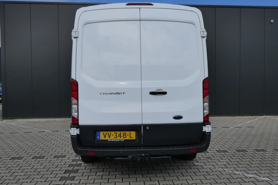 Ford Transit 350 2.2 TDCI L3H2 125PK | Leer | Airco | Betimmering | Trekhaak | Bluetooth |