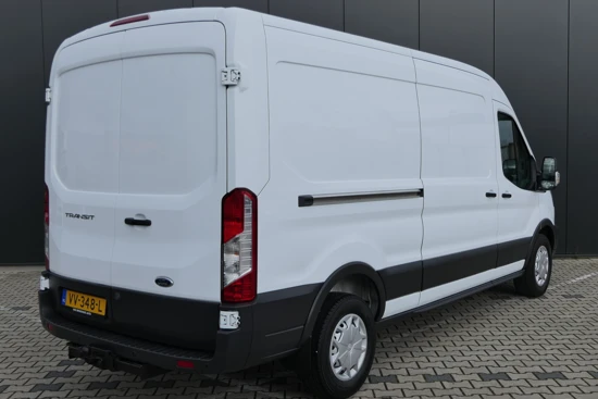 Ford Transit 350 2.2 TDCI L3H2 125PK | Leer | Airco | Betimmering | Trekhaak | Bluetooth |