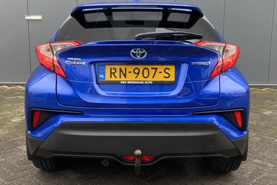 Toyota C-HR 1.8 Hybrid 123pk Black Edition Automaat | Leder | Climate | Camera | Keyless | Navigatie | Trekhaak | NL Auto | 18" Lichtmetaal