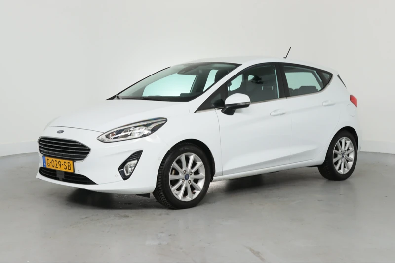 Ford Fiesta 1.0 EcoBoost Titanium | 1e Eigenaar! | B&O | Camera | Navi | Clima | Keyless | Adaptive Cruise | Lichtmetalen Velgen