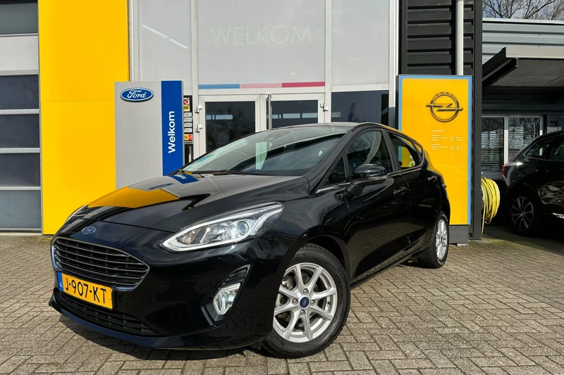 Ford Fiesta 1.0 125PK HYBRID TITANIUM | NAVIGATIE| CRUISE CONTROL| CLIMATE CONTROL| DAB| LANE ASSIST|