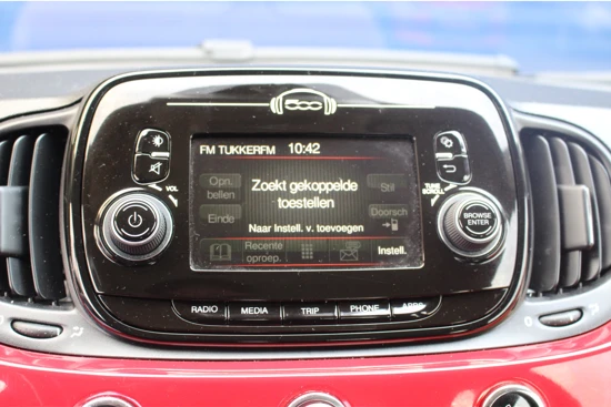 Fiat 500 1.2 70 PK Popstar | Airco | Cruise Control | Bluetooth | 15" LMV | Multifunctioneel stuurwiel |