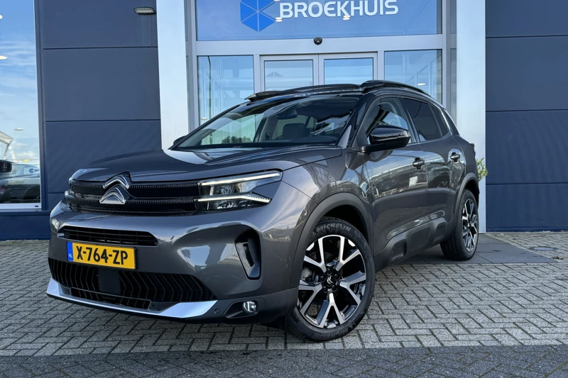 Citroën C5 Aircross 1.2 136PK e-DCS6 Hybrid Max | Keyless | Schuif/Kantel dak | Camera | Sensoren V/A | Stoelverwarming