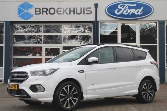 Ford Kuga 1.5EB 182PK AUTOMAAT | VOL! | DEALER ONDERHOUDEN | PANO DAK | TREKHAAK | STOELVERWARMING | 1700KG TREKGEWICHT | ALL SEASON |