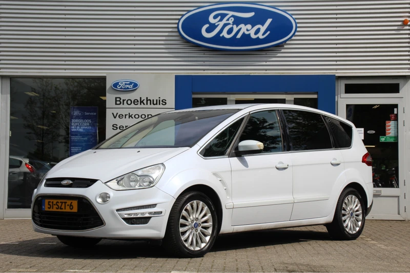 Ford S-Max 2.0EB S EDITION AUTOMAAT | NAVI | CLIMA | VOORRUITVERWARMING | CRUISE | DODEHOEK | PARK SENS | XENON | LM. VELGEN | TREKHAAK