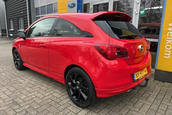 Opel Corsa 1.0 90PK TURBO OPC-LINE | 100% DEALERONDERHOUDEN| AIRCO| CRUISE CONTROL| 17" VELGEN| DAB| NAVIGATIE BY APP| TREKHAAK|