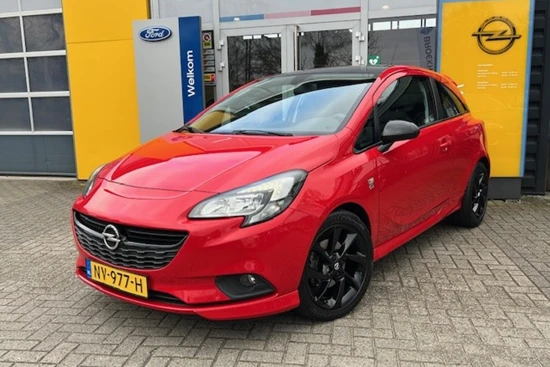 Opel Corsa 1.0 90PK TURBO OPC-LINE | 100% DEALERONDERHOUDEN| AIRCO| CRUISE CONTROL| 17" VELGEN| DAB| NAVIGATIE BY APP| TREKHAAK|