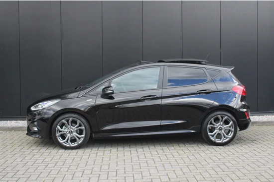 Ford Fiesta 1.0 EB ST-Line X | PANO-DAK | FULL LED! | B&O Audio | WINTER PACK | 100% DEALER ONDERHOUDEN | ORIGINEEL NEDERLANDS! | SPOILER |