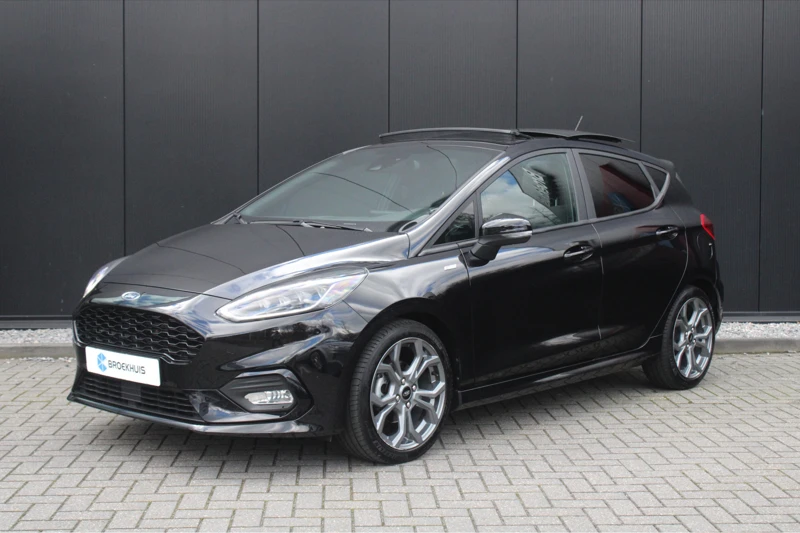 Ford Fiesta 1.0 EB ST-Line X | PANO-DAK | FULL LED! | B&O Audio | WINTER PACK | 100% DEALER ONDERHOUDEN | ORIGINEEL NEDERLANDS! | SPOILER |