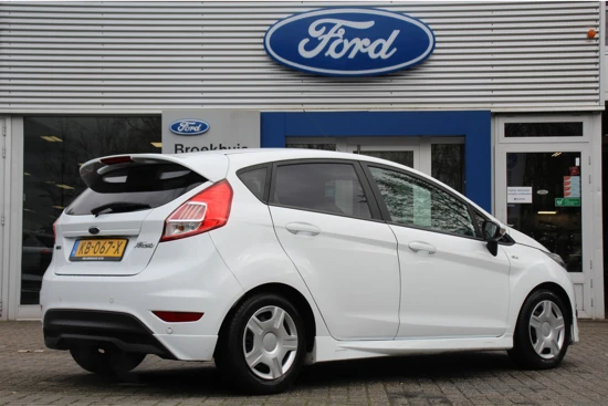 Ford Fiesta 1.0EB ST-LINE | NL-AUTO! | DEALER OH! | NAVI | CLIMA | CRUISE | 17" LM VELGEN | PRACHTIGE STAAT!!