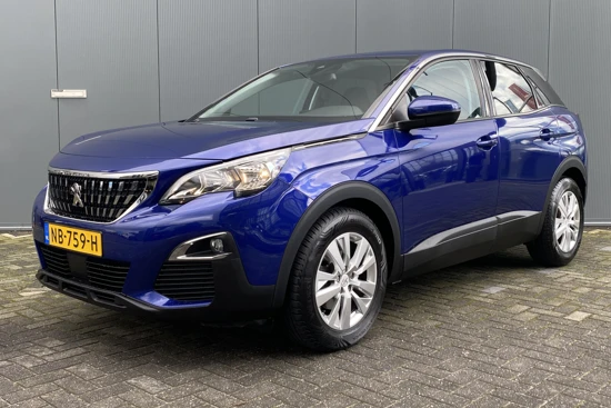 Peugeot 3008 1.2 130pk Active | Led | Climate | Navigatie | 17" Lichtmetaal | Parkeersensoren | Cruisecontrol | Afn. Trekhaak | Getinte ramen