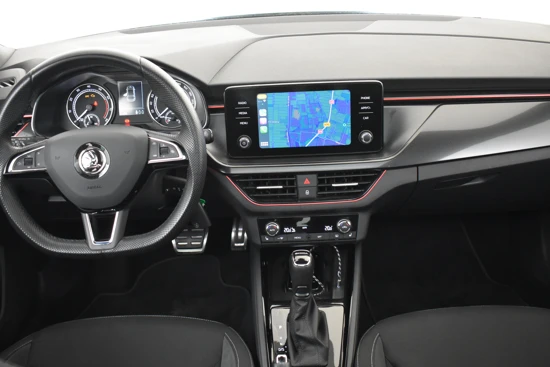 Škoda Scala 1.0 TSI 116PK Sport Business DSG\AUT | Panorama Dak | Trekhaak | Stoelverwarming | Climate Control | Full LED Koplampen | 18''LM