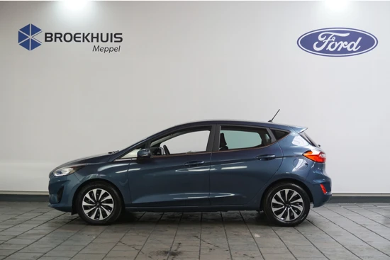 Ford Fiesta 1.0 EcoBoost Hybrid Titanium | Carplay | Sensoren | Winterpakket | Climate Control | Origineel Nederlands