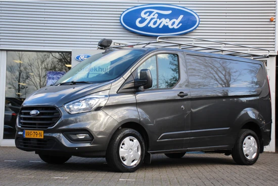 Ford Transit Custom 280 2.0 TDCI | 1e EIGENAAR! | DEALER OH! | VOORRUITVERWARMING | CRUISE | LED | TREKHAAK | PARK SENS V+A | IMPERIAAL | PRACHTIGE