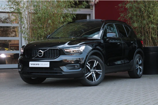 Volvo XC40 T4 190pk Automaat R-Design | Trekhaak | Schuifdak | Adaptieve Cruise | BLIS | Camera | Lava Orange interieur