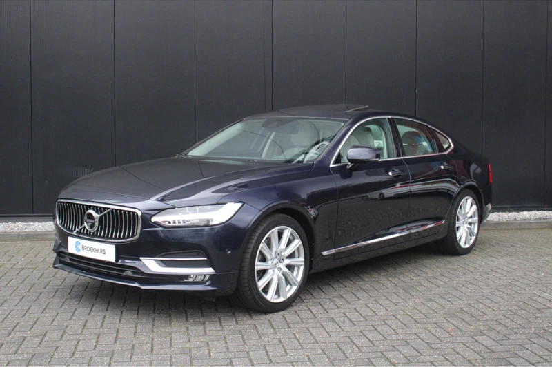 Volvo S90 T5 Inscription | 19'' | Pilot Assist | BLIS | Schuifdak | Geventileerd nappa leder | Trekhaak | 360 camera | Head-up display