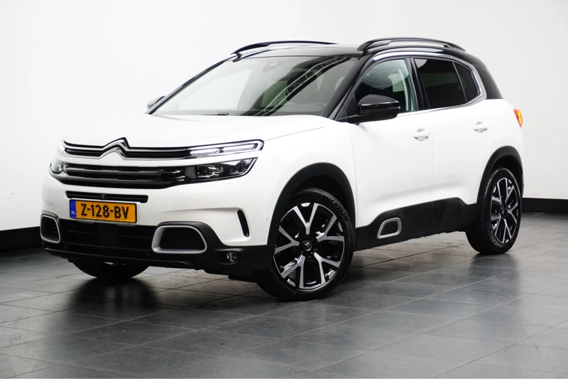 Citroën C5 Aircross 1.6 PureTech Shine 180pk Automaat | Schuif-/Kanteldak | Trekhaak | Leder | 360 Camera | Elektr. Achterklep | Elektr. Stoelen | S