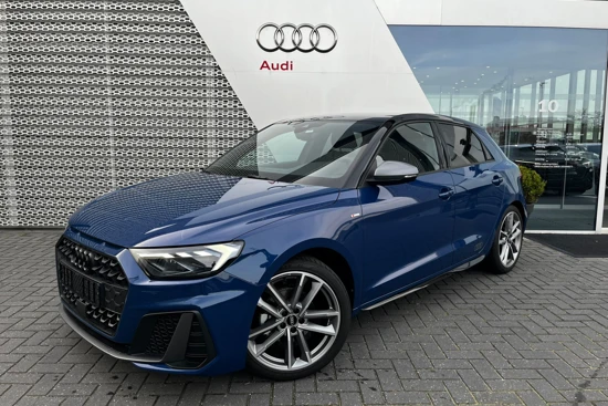 Audi A1 Sportback 30 TFSI S edition | Ascari blauw Exclusive | 18 Inch | Optiek zwart |