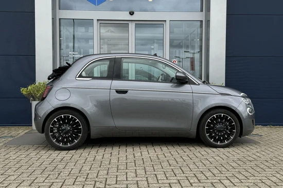 Fiat 500C La Prima 42 kWh | ACC | Camera | Sensoren | Stoelverwarming | Carplay