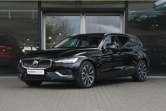 Volvo V60 T6 Recharge AWD Plus Bright | Long Range | Adaptive Cruise | Camera | Getint Glas | BLIS | 19 INCH | Leder