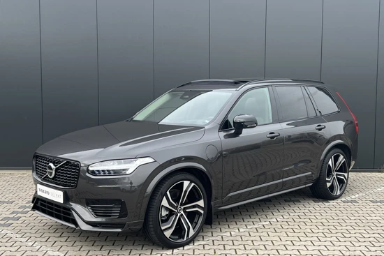 Volvo XC90 T8 Recharge AWD Ultimate Dark | Luchtvering | Bowers&Wilkins | Trekhaak | Massage | Geventileerde Voorstoelen | Head-Up Display