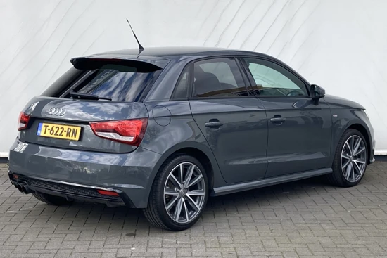 Audi A1 1.8 TFSI 192PK SPORT PRO LINE S S-LINE DSG | ECC-AIRCO | S-LINE IN EN EXTERIEUR + ONDERSTEL | DONKER GLAS | STOELVERWARMING | LE