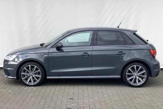 Audi A1 1.8 TFSI 192PK SPORT PRO LINE S S-LINE DSG | ECC-AIRCO | S-LINE IN EN EXTERIEUR + ONDERSTEL | DONKER GLAS | STOELVERWARMING | LE